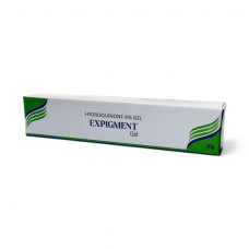 Expigment Gel 4% гель з гідрохіноном 30 г для догляду при пігментних плямах і нерівному тоні шкіри