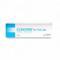 Гель Clinoper кліндаміцин 1 і бензоїл пероксид 5 Benzoxin Дуак 25г