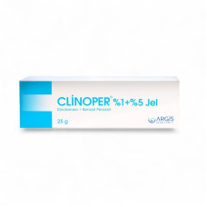Гель Clinoper кліндаміцин 1 і бензоїл пероксид 5 Benzoxin Дуак 25г