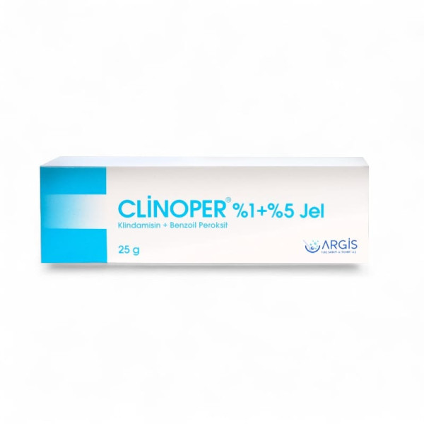 Гель Clinoper кліндаміцин 1 і бензоїл пероксид 5 Benzoxin Дуак 25г